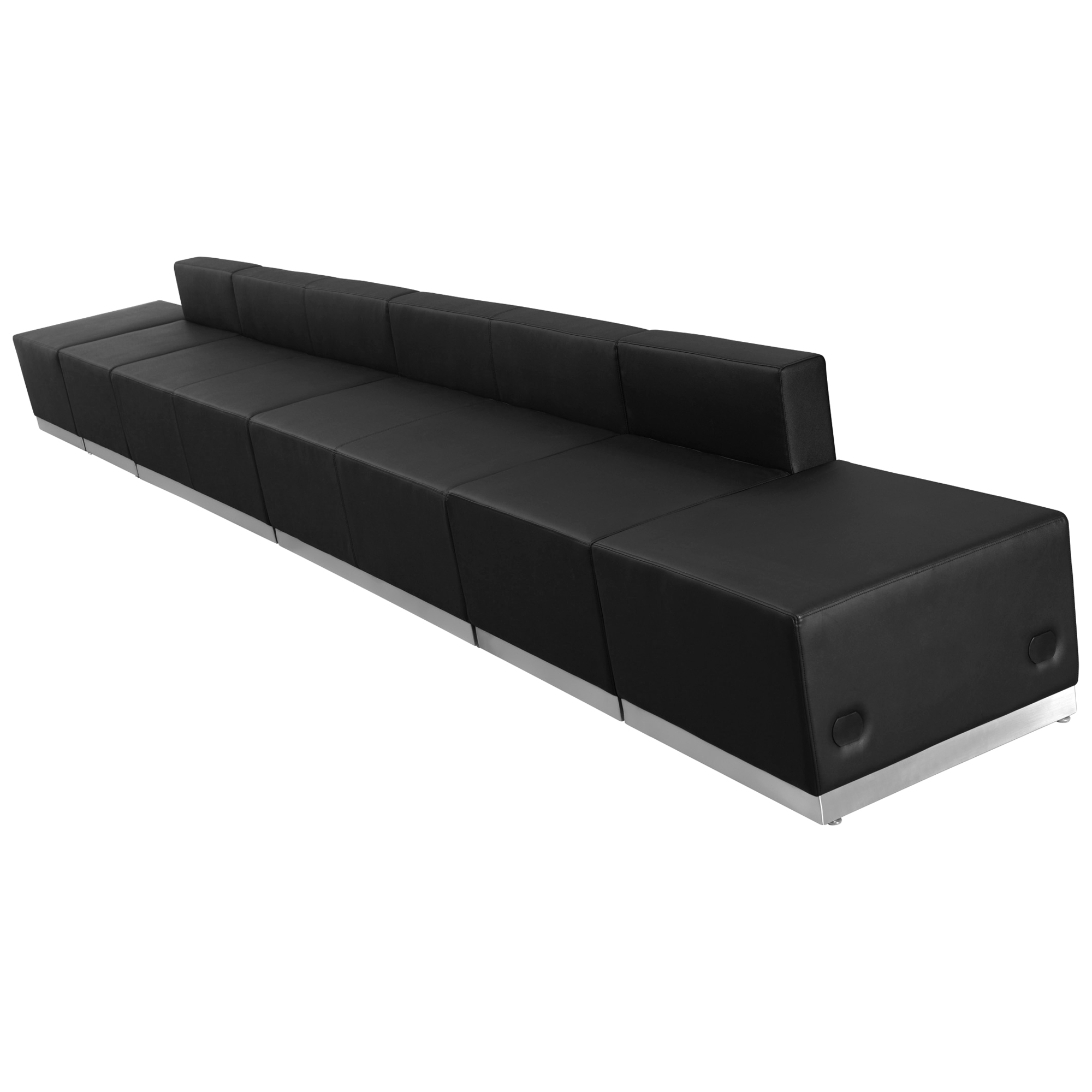 Flash Furniture, 6 PC Black LeatherSoft Reception Configuration, Included (qty.) 6 Model# ZB803640SBK